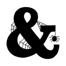 Halloween Ampersand