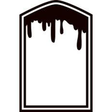 Frame Spooky Drips