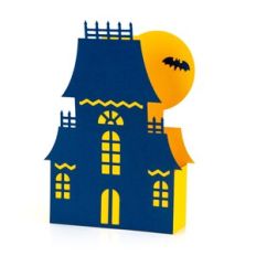 Haunted House Box Card