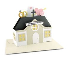5x7 Box Card House Wedding