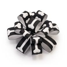 BandW Bone Gift Bow