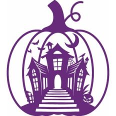 Haunted House Pumpkin