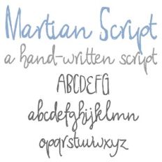PN Martian Script
