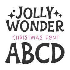 BFC Jolly Wonder Whimsical Christmas Font