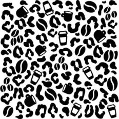 Coffee Leopard Print