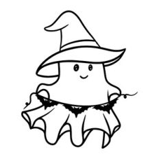 Ghost with bats