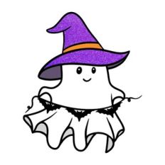 Ghost with bats