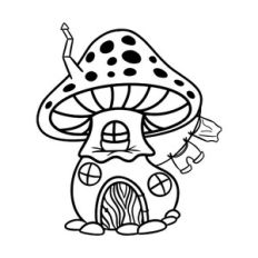 Fly agaric house
