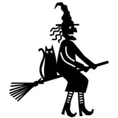 Witch on a Broomstick