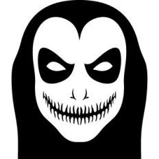 halloween scary face