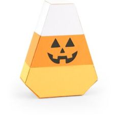3D Candy Corn Jack O Lantern