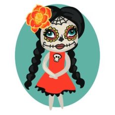 Dia De Los Muertos Doll