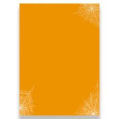 Halloween Card Yellow Background