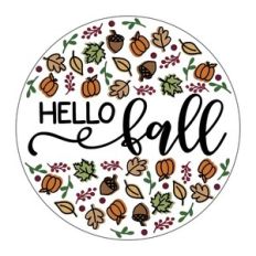 Hello Fall Round