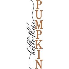 Hello There Pumpkin Vertical