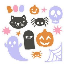 Halloween Sticker Set