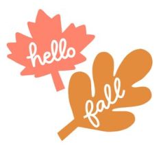 Hello Fall Leaves