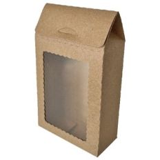 Coffee Box with Scallop Rectangle Window