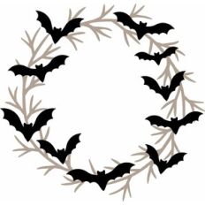 Bat Wreath