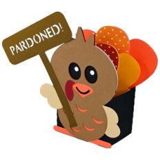 Thanksgiving Turkey - Card in a Box