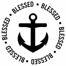 Blessed Anchor Word Circle