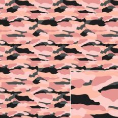 Black and Pink Camouflage Printable Paper