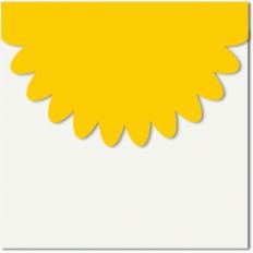sun flower square envelope