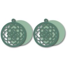 succulent earrings