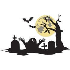 Creepy Graveyard