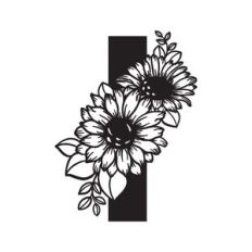 I Sunflower Letter