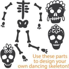 Dancing Skeleton DIY