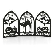 Halloween Scene Cat