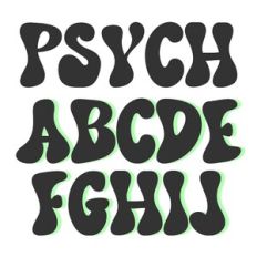BFC Psych Bold Wavy Retro Font