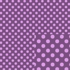 Purple Polka Dot Background / Pattern / Paper