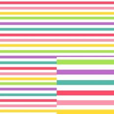 Rainbow Multi Colored Striped Background / Pattern / Paper