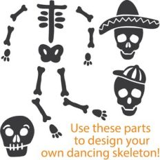Dancing Skeleton Boys DIY