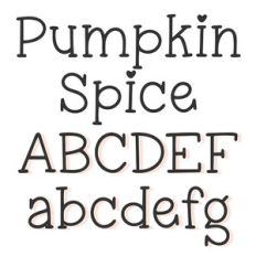 BFC Pumpkin Spice Serif Cute Handwriting Font