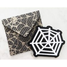 spider web card and envelope