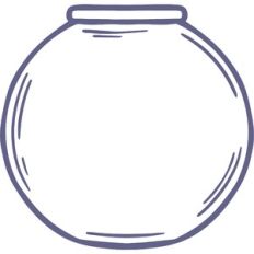 fish bowl specimen jar