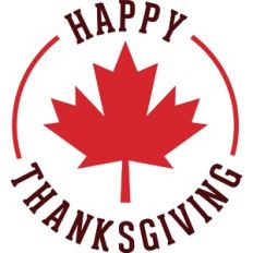 Happy Thanksgiving Canada