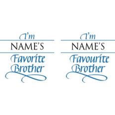Favorite – Favourite Brother