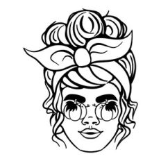 Autumn Messy Bun