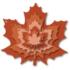nested maple leaf tags