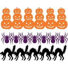 halloween borders set 2