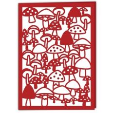 Mushroom and Toadstool Card