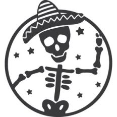Waving Skeleton