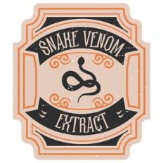 snake venom halloween printable