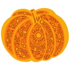 layered mandala pumpkin