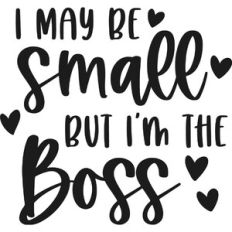 I May Be Small But I'm The Boss