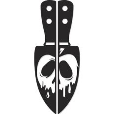 Halloween Poison Apple Knife